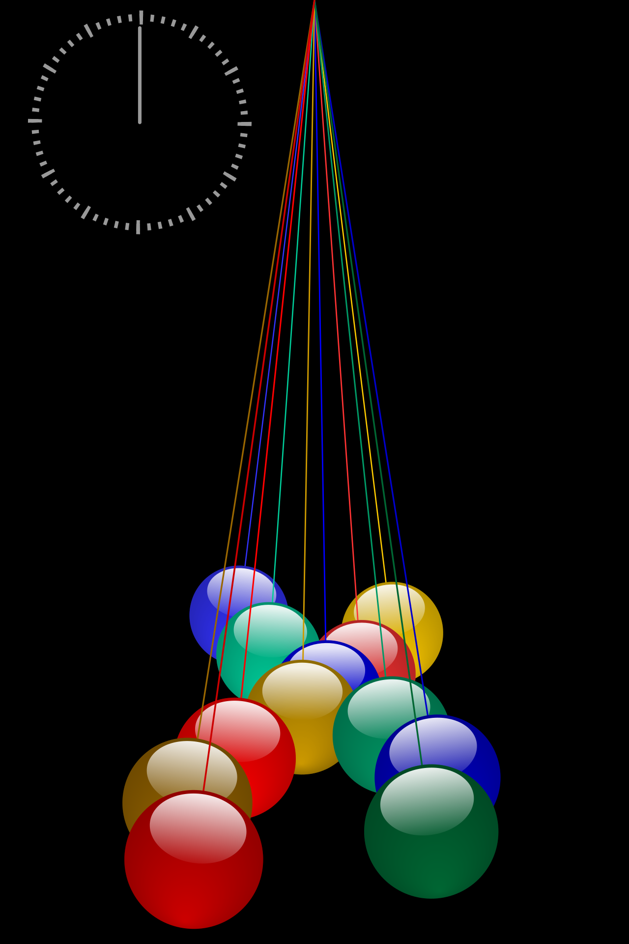 Pendulum wave animation.svg