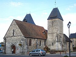 The church in Charleval