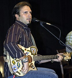 Wills performing at the Military Child Education Coalition conference in Atlanta on June 29, 2005.