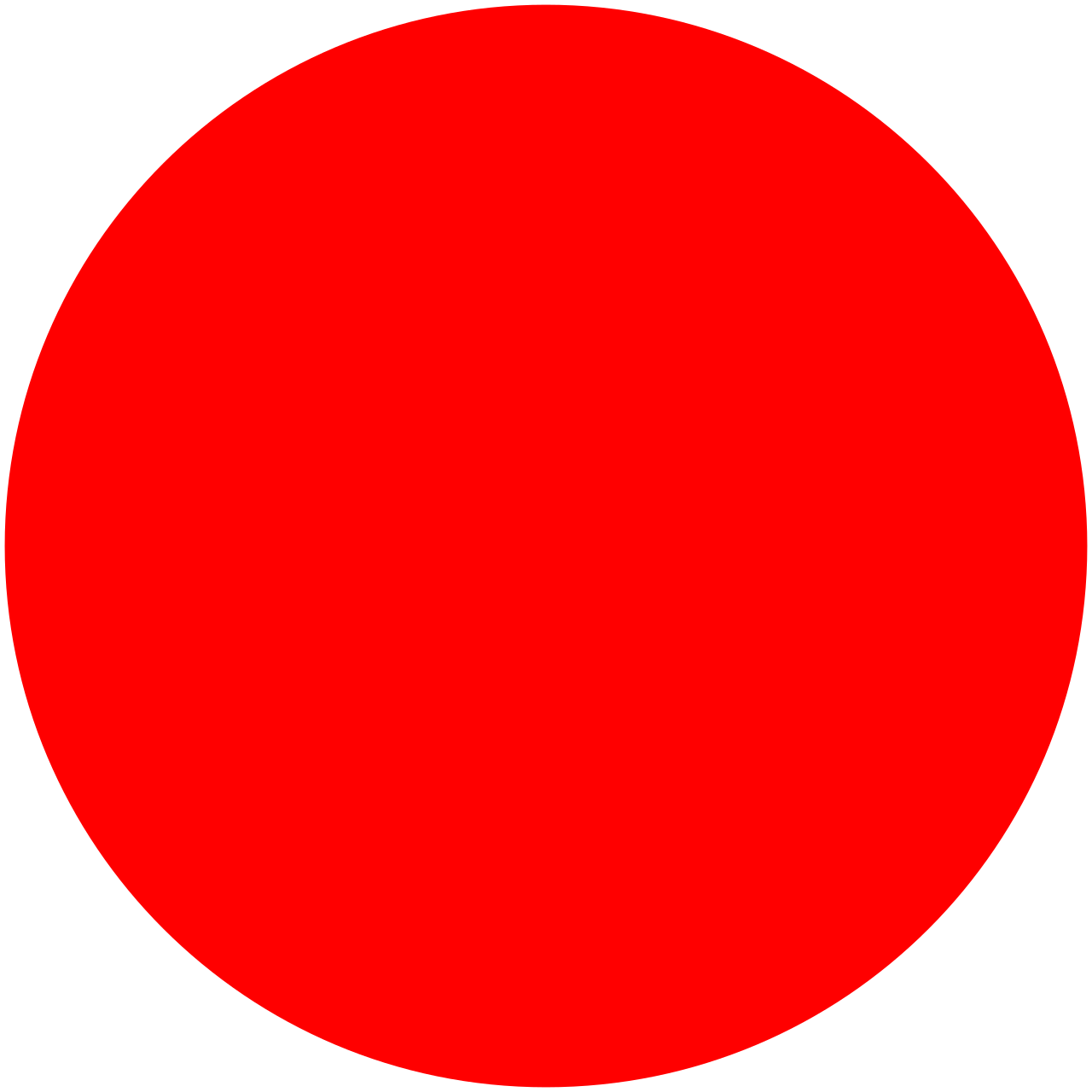 Disc Plain red.svg