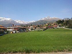 View of Occhieppo Inferiore
