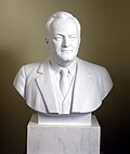 Hubert H. Humphrey (1982), United States Senate Vice Presidential Bust Collection, U.S. Capitol