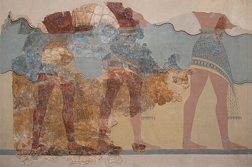 Procession fresco