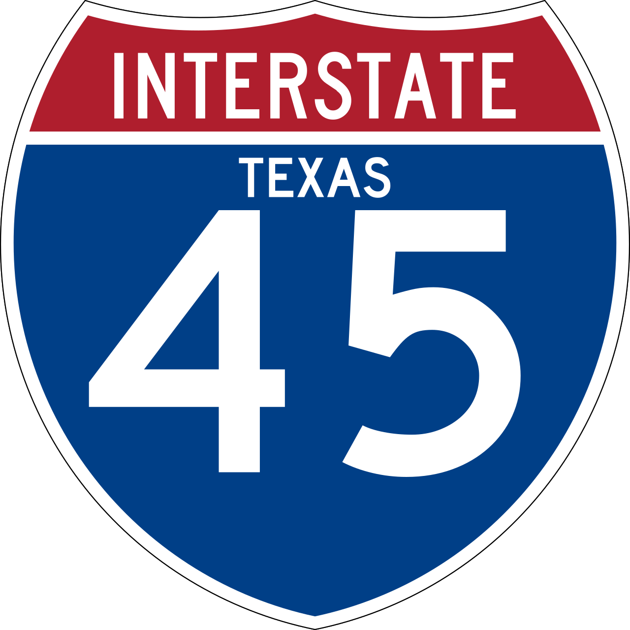 I-45 (TX).svg