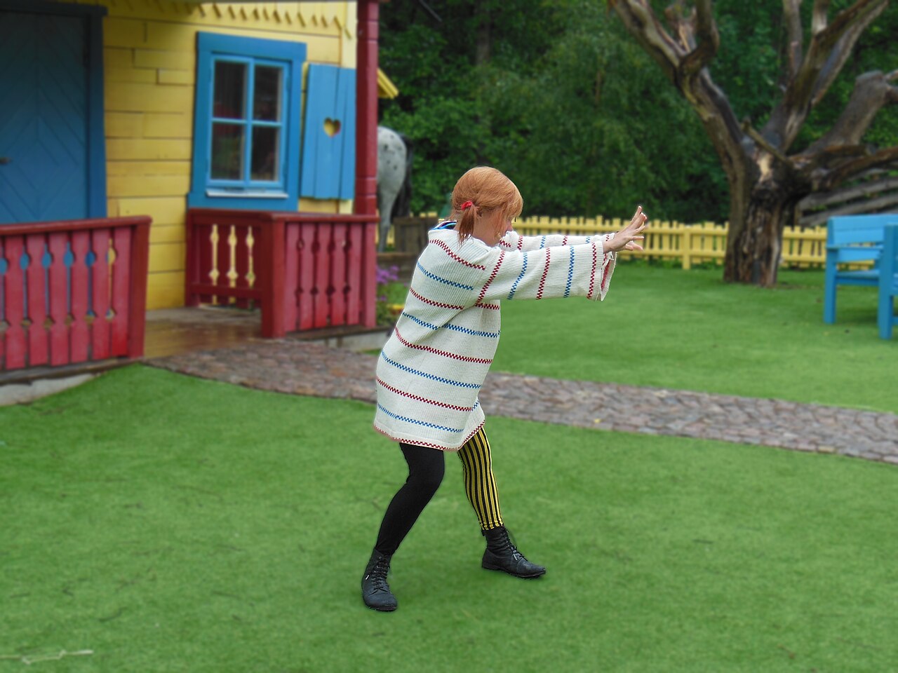 Pippi Långstrump, Astrid Lindgrens Värld 2014 (crop).jpg