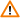 Exlamation mark in orange triangle