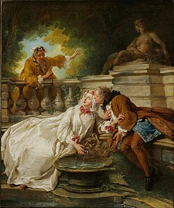 The Alarm by Jean-François de Troy, 1723
