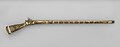 Palace Guard Shishana stocked in ivory, late 18th c.