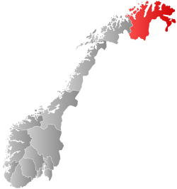 Finnmark within Norway