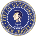 Official seal of Hackensack, New Jersey