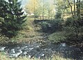 Former railway bridge over the Laute which discharges into the Innerste (in the foreground)