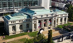 The Central Public Library (now the Historical Society of Washington, D.C.), completed 1902 by Ackerman & Ross.