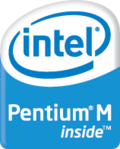 Pentium M logo as of 2006