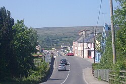 The R262 road passes through Frosses