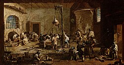 Alessandro Magnasco - Interrogations in Jail
