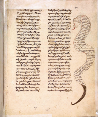 John Climacus, The Ladder of Divine Ascent, copied by Nikrai, 1160