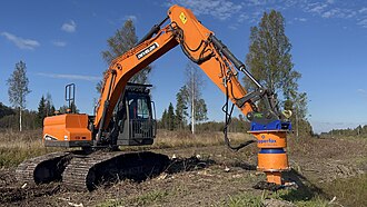 Vertical Stump Grinder on the streets.