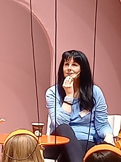 Keyes at the 2022 Gothenburg Book Fair