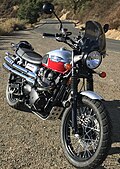 Modified 2014 Triumph Scrambler