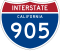 Interstate 905 marker