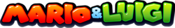 The Mario & Luigi series (logo pictured) was the intended replacement for Mario RPG games.
