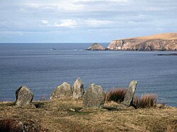 Glengad stone circle, Kilcommon, Erris