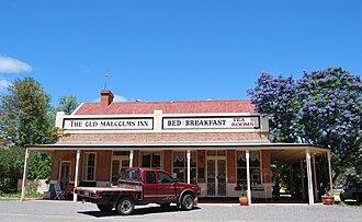 The Old Malcolms Inn, now a Bed and breakfast