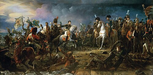Napoleon Bonaparte at the Battle of Austerlitz during the French Revolutionary and Napoleonic Wars (1792–1815)