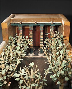 Model of a household porch and garden, c. 1981–1975 BC