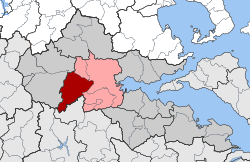 Location within the regional unit