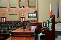 Marshal's chair in the sessions chamber