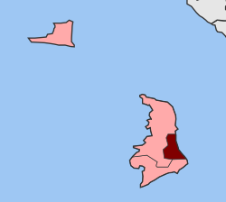 Location within the regional unit