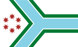Flag of Cook County, Illinois, USA