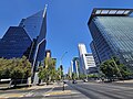 Apoquindo Avenue in El Golf district