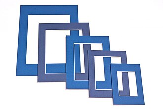 Mats used for framing pictures
