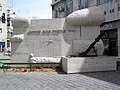 Davidka memorial in Davidka Square, Jerusalem