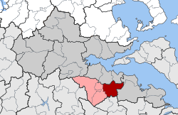 Location within the regional unit