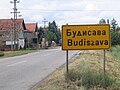 Budisava entry board.