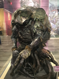A Garthim puppet used in The Dark Crystal on display at the Center for Puppetry Arts