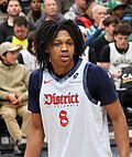 Bub Carrington was selected 14th overall by the Portland Trail Blazers (traded to the Washington Wizards).