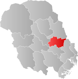 Midt-Telemark within Telemark