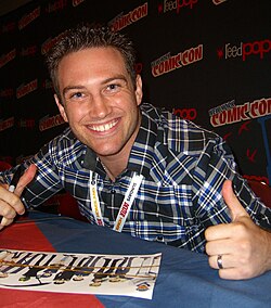 Photograph of Bryce Papenbrook who voiced Shirou Emiya