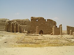 ruins of a building