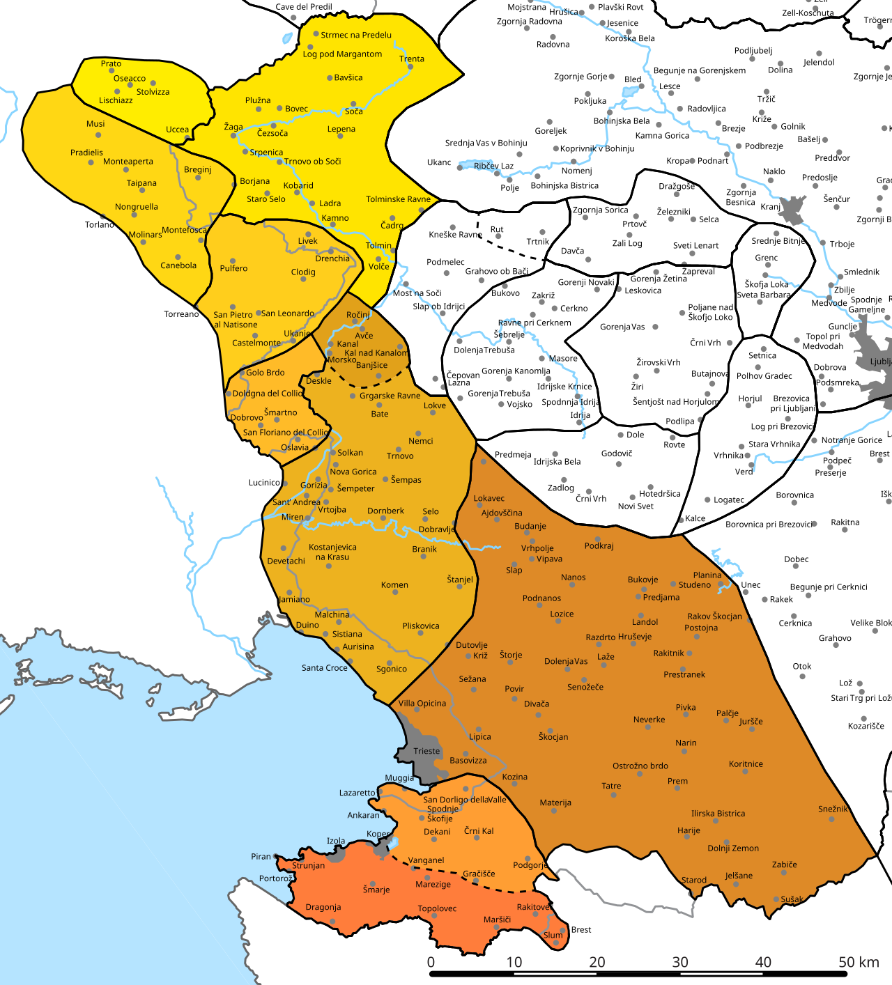 Littoral dialect group.svg