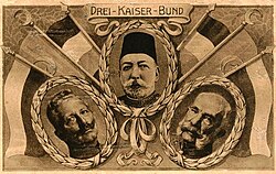 The leaders of the Central Powers in 1914