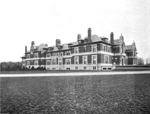The north facade at Idle Hour, c. 1903