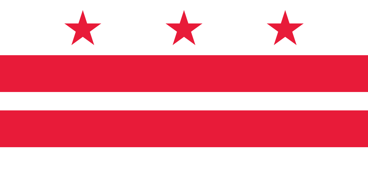 Flag of Washington, D.C.svg