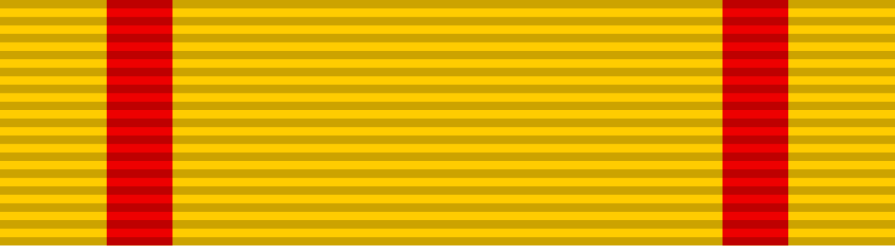 China Service Medal ribbon.svg