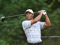 Tiger Woods, of African American and Thai heritage