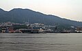 JS Ise at Kure Naval Base on 29 October 2011.